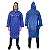 Capa de Chuva Em Pvc Trevira Longa Forrada Azul CA 35562 - Imagem 2