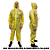 Macacão de Proteção Protection Plus Amarelo Alta Proteção Química CA 44163 - Imagem 5