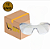 Caixa Com 12 Oculos de Proteção SS1 incolor Super Safety CA 30013 - Imagem 1