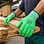 Luva Multitato Latex Corrugada Handex Hand Garra CA 41627 Tam GG - Imagem 1