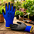 Luva Multitato azul e preta Com Banho Nitrílico Nitril Wave Handex CA 46692 - Imagem 3
