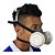 Máscara Semifacial Com Filtro Air Safety Absolute - Imagem 3
