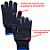 Luva de Algodão 4 Fios Handex Pigmentada CA 43388 Pct C/ 12 PARES Preta - Imagem 6