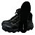 BOTINA ESTIVAL HYBRID FUTURE ALL BLACK COMPOSITE CA 47901 - Imagem 8
