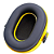 ABAFADOR ACOPLAVEL EXFAK PRETO/AMRELO C.A 50223 - Imagem 9