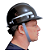 CAPACETE ABA FRONTAL EXFAK COM CARNEIRA CATRACA C.A 47240 - Imagem 4