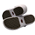 Babuche Profissional Soft Works Anti Derrapante Preto E Branco CA 27921 - Imagem 7