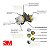 Respirador 3m 6200 Completo com Cartuchos 6003, Filtros 5N11 e Retentores CA 4115 - Imagem 4