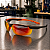 Óculos de Proteção Steelflex Neon Vermelho Espelhado Esportivo STF CA 40906 - Imagem 3