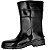 Bota De PVC Sem Forro Cano Médio Preta Bracol CA 37456 - Imagem 6