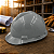 Capacete MSA V-GARD Completo Com Suspensão Push Key e Jugular Classe B CA 498 - Imagem 3