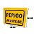 Placa Sinalização Perigo Afaste-se - Cavalete - Imagem 2