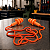 Kit 50 pares Protetor Auricular Silicone Tipo Plug 15db Ca 19578 sol alto barulho - Imagem 1