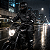 Capa De Chuva Delta Em Nylon Preta Moto Motoqueiro com bolso - Imagem 2