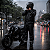 Capa De Chuva Delta Flex Com Capuz Moto Motoqueiro Em PVC - Imagem 2