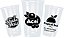 COPO DESCARTÁVEL 500ML AÇAÍ, MILK SHAKE, SUCO (JÁ PERSONALIZADOS) - Imagem 1