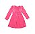 Vestido Pink com Casaquinho Plush 1/3 - Imagem 2