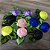 Flor de Cetim 9cm - 10 Unidades - Imagem 4