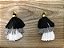 Tassel Pingente Franja Triplo com argola - 10 Unidades - Imagem 4