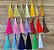 Tassel Pingente Franja Poliéster 12 cm - 10 peças - Imagem 1