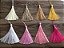 Tassel Pingente Franja Poliéster 12 cm - 10 peças - Imagem 2