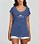 Baby Long Feminina | Estonada Azul Marinho - Imagem 1