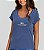 Baby Long Feminina | Estonada Azul Marinho - Imagem 2