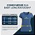 Baby Long Feminina | Estonada Azul Marinho - Imagem 3