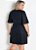 Vestido Transpassado Preto Plus Size - Imagem 2