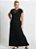 Vestido Longo Preto Plus Size - Imagem 3