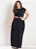 Vestido Longo Preto Plus Size - Imagem 2