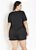 Conjunto Preto E Pink Com Recortes Plus Size - Imagem 3