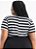 Blusa Listrada Em Malha Plus Size - Imagem 2