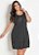 Vestido Soltinho Poá Plus Size - Imagem 1
