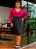 Vestido Púrpura Em Malha Plus Size - Imagem 3