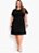 Vestido Preto Plus Size Evasê - Imagem 5