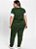 Conjunto Verde Militar Em Malha Plus Size - Imagem 2