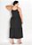 Vestido Com Babado Plus Size Poá Preto - Imagem 2