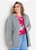 Cardigan Alongado Mescla Plus Size - Imagem 1