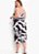 Macacão Abstrato Em Jersey Acetinado Plus Size - Imagem 6
