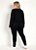 Conjunto Jogger Preto E Zebra Plus Size - Imagem 2