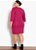 Vestido Fúcsia Com Decote Quadrado Plus Size - Imagem 4