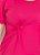 Vestido Rosa Em Malha Plus Size - Imagem 5