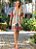 Vestido Floral Tropical Em Malha Fria - Imagem 4