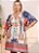 Vestido Floral Tropical Em Malha Fria - Imagem 5