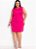 Vestido Pink Em Malha Plus Size - Imagem 5