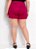 Short Saia Púrpura Em Malha Plus Size - Imagem 2
