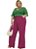 Blusa Verde Com Faixa Gratis Plus Size - Imagem 7