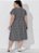 Vestido Pied De Coq Plus Size - Imagem 4