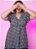 Vestido Pied De Coq Plus Size - Imagem 6